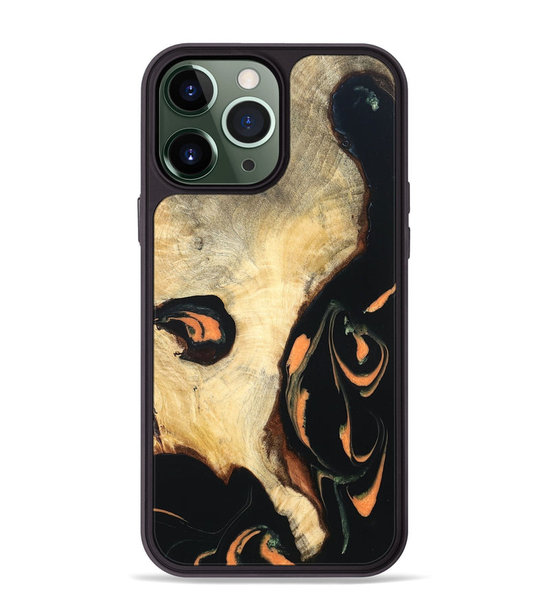iPhone 13 Pro Max Wood Phone Case - Dean (Red, 819687)