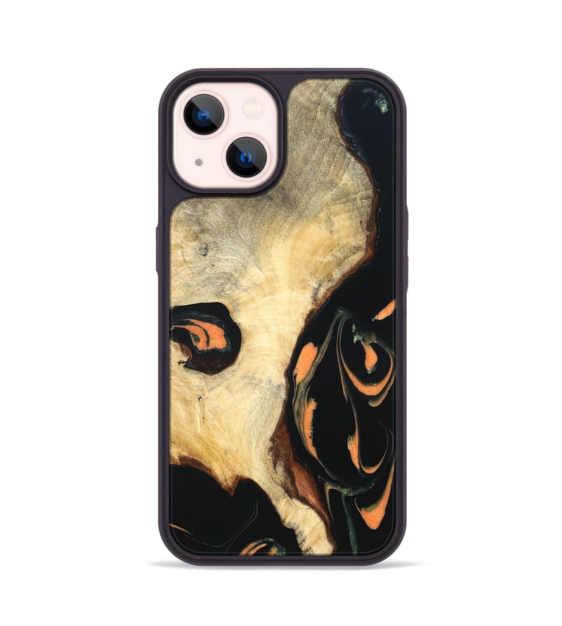 iPhone 14 Wood Phone Case - Dean (Red, 819687)