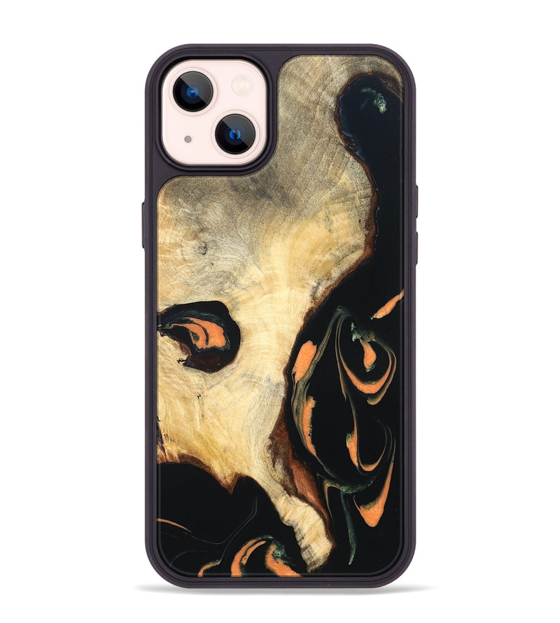 iPhone 14 Plus Wood Phone Case - Dean (Red, 819687)