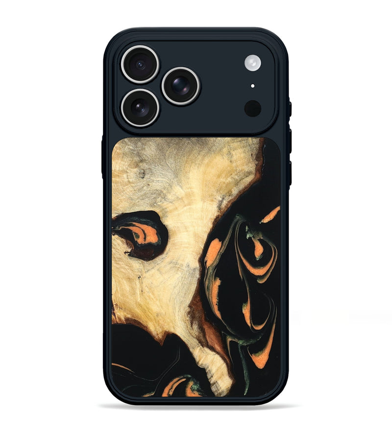 iPhone 17 Pro Max Wood Phone Case - Dean (Red, 819687)