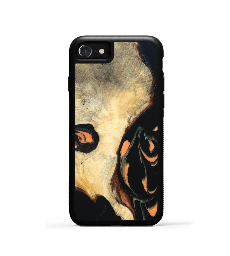 iPhone SE Wood Phone Case - Dean (Red, 819687)