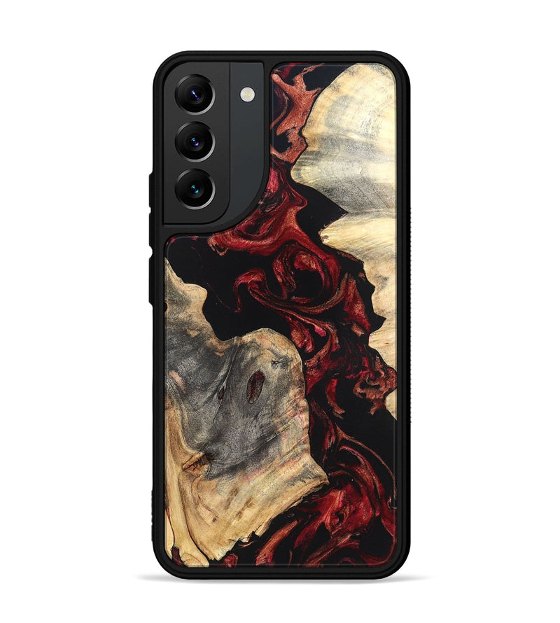 Galaxy S22 Plus Wood Phone Case - Shellie (Red, 819688)