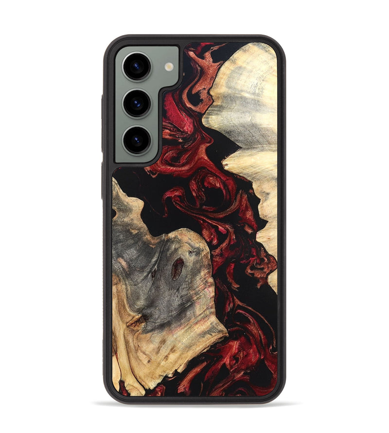 Galaxy S23 Plus Wood Phone Case - Shellie (Red, 819688)