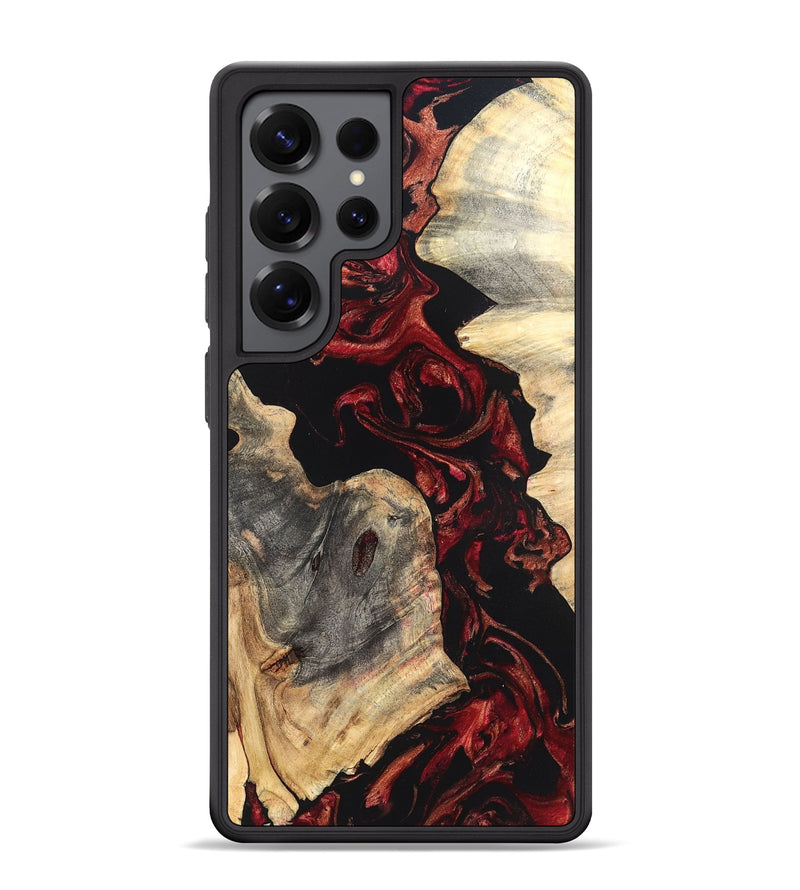 Galaxy S25 Ultra Wood Phone Case - Shellie (Red, 819688)