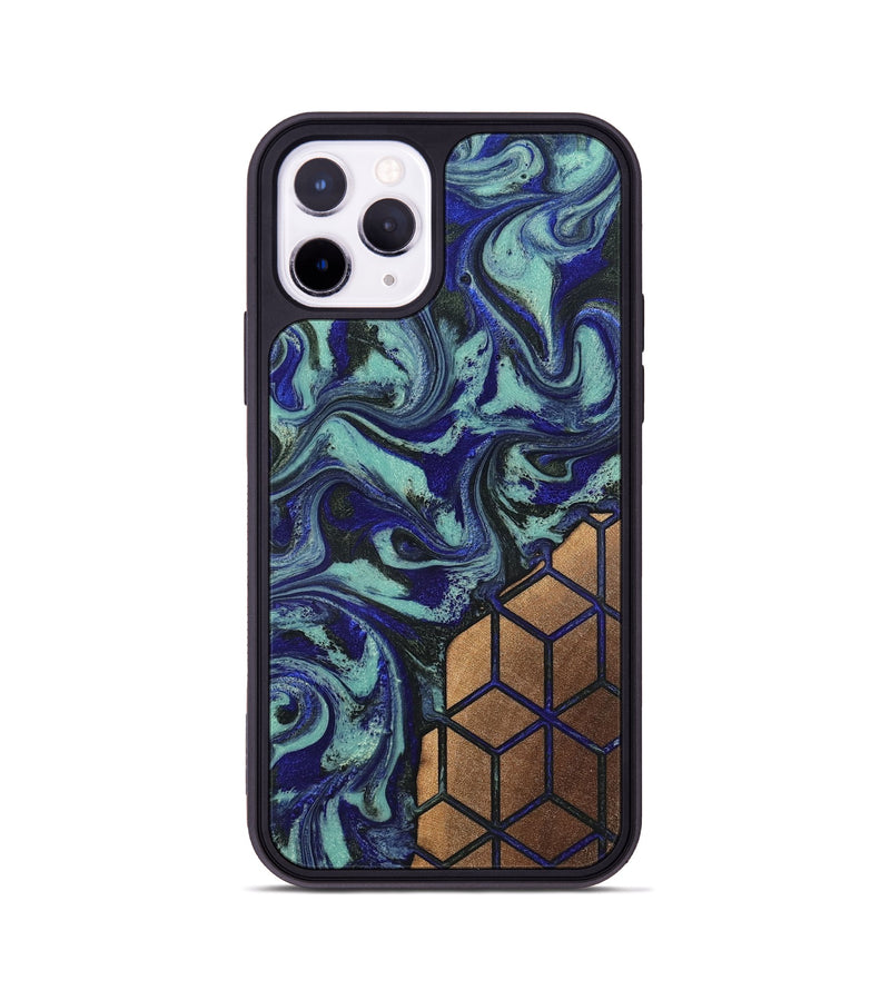 iPhone 11 Pro Wood Phone Case - Ethelyn (Pattern, 819693)