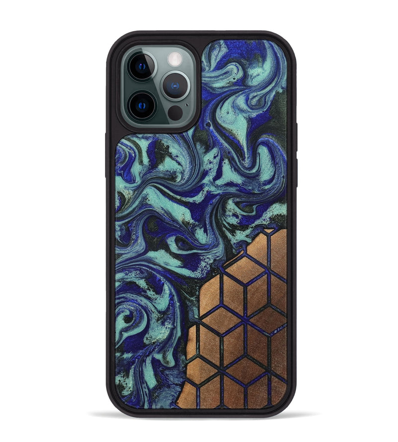 iPhone 12 Pro Max Wood Phone Case - Ethelyn (Pattern, 819693)