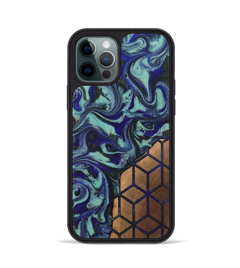 iPhone 12 Pro Wood Phone Case - Ethelyn (Pattern, 819693)