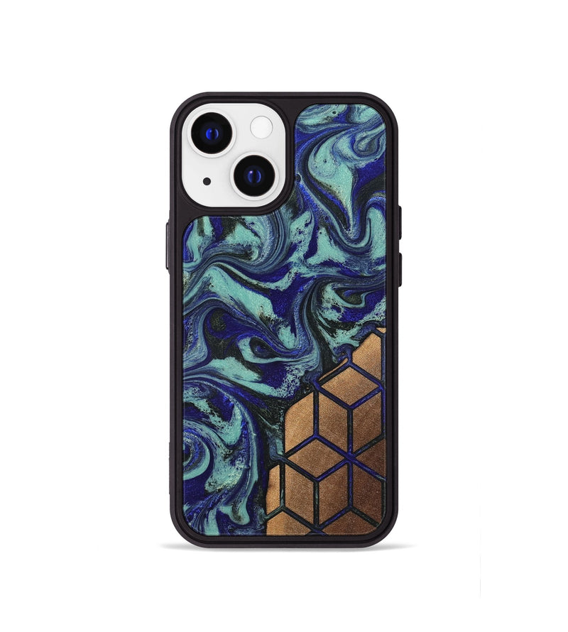 iPhone 13 mini Wood Phone Case - Ethelyn (Pattern, 819693)