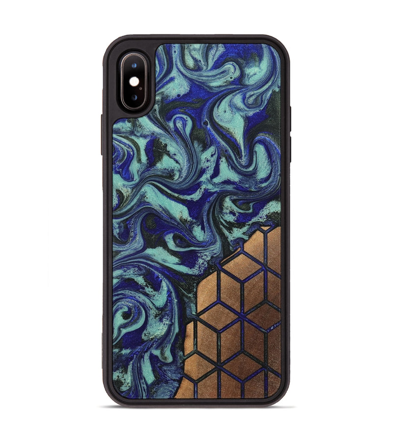 iPhone Xs Max Wood Phone Case - Ethelyn (Pattern, 819693)