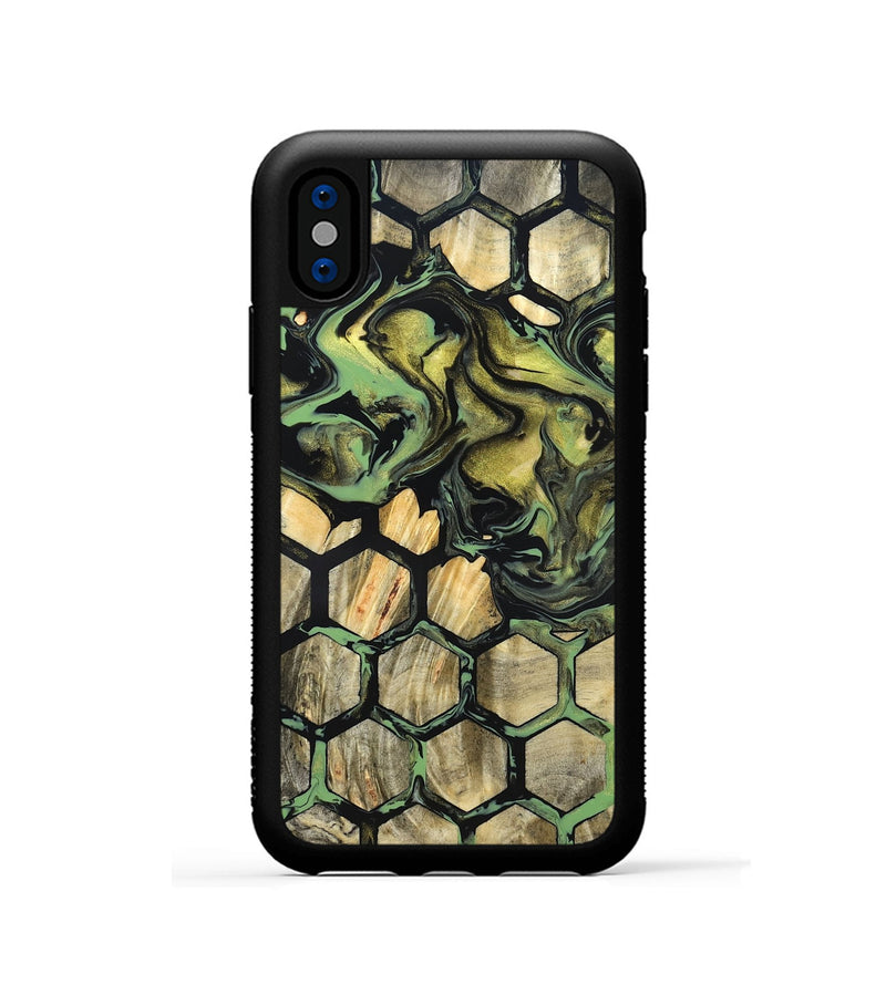 iPhone Xs Wood Phone Case - Avianna (Pattern, 819702)