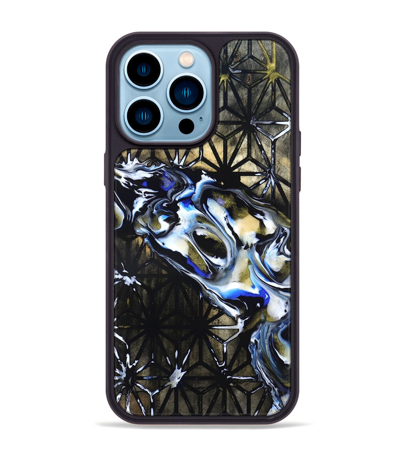 iPhone 14 Pro Max Wood Phone Case - Smith (Pattern, 819704)
