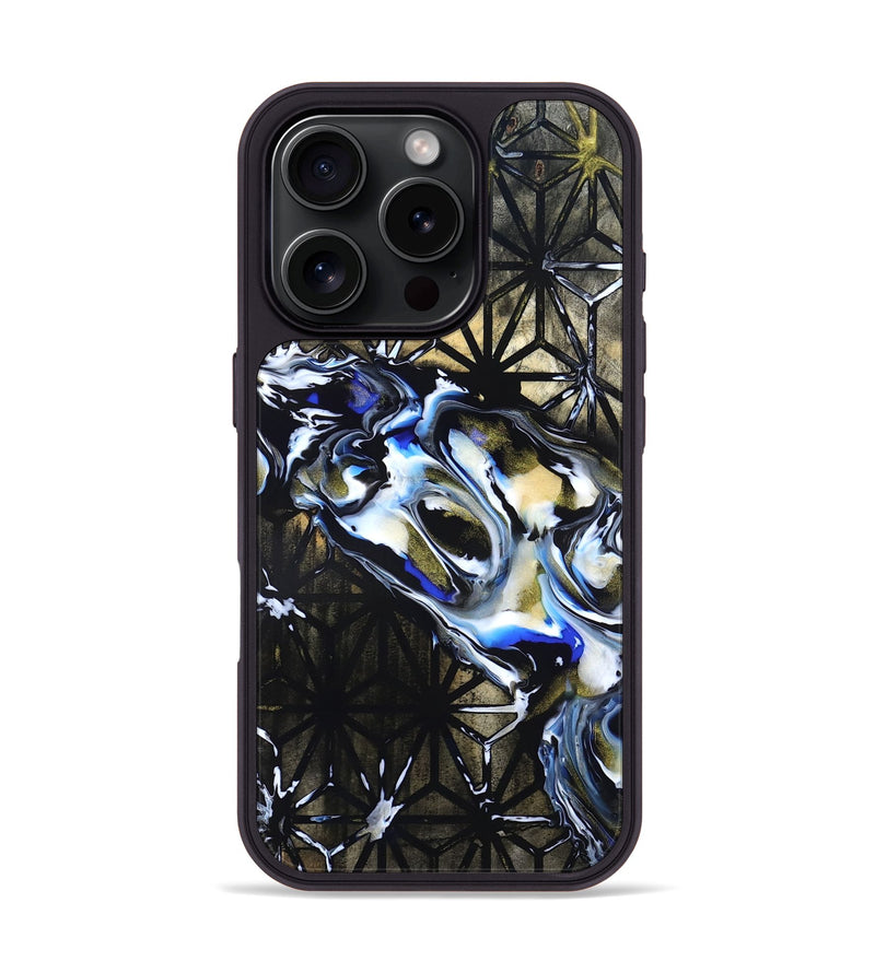 iPhone 16 Pro Wood Phone Case - Smith (Pattern, 819704)