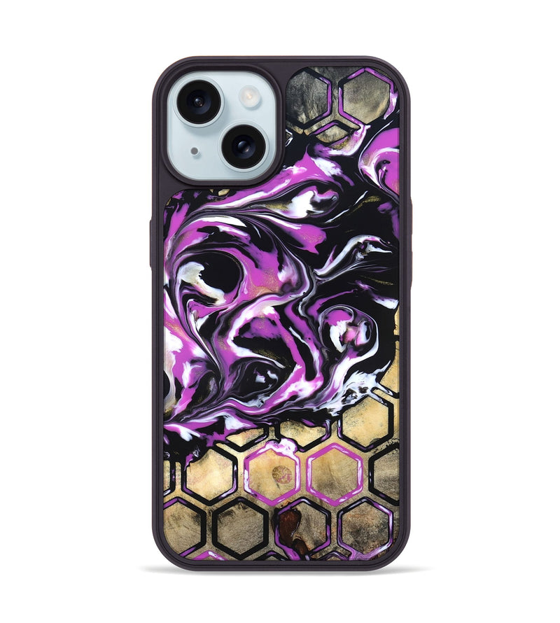 iPhone 15 Wood Phone Case - Heidi (Pattern, 819705)
