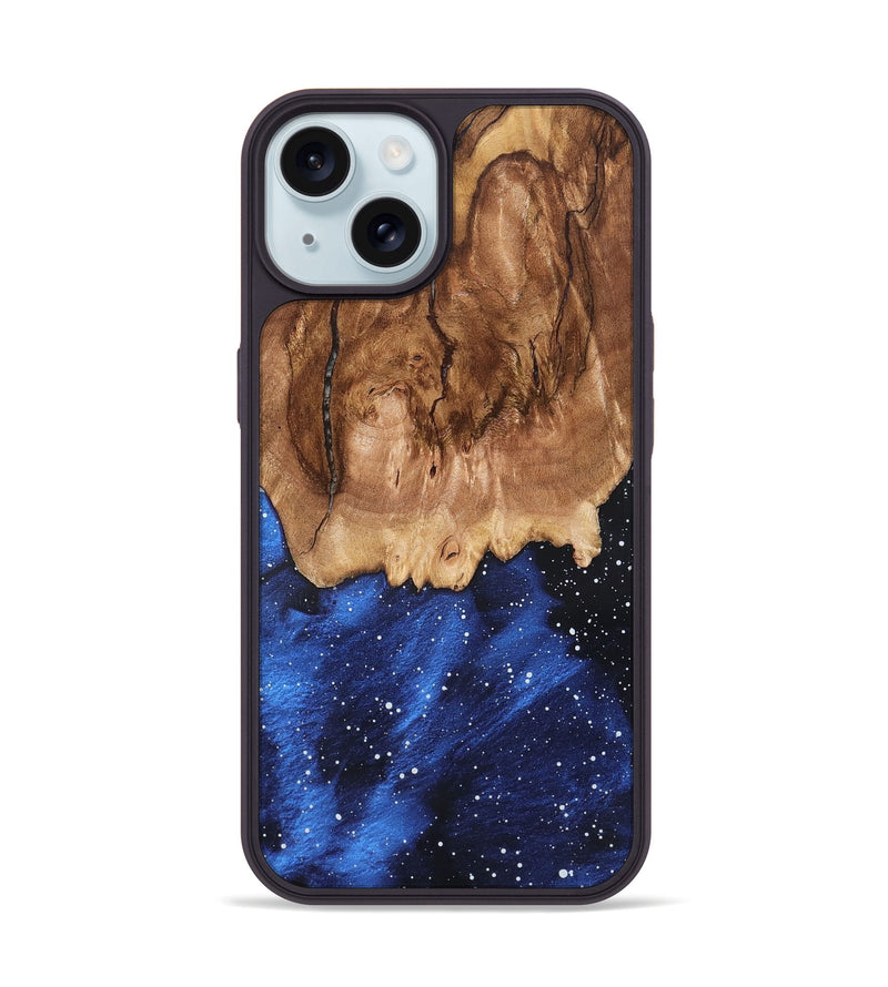 iPhone 15 Wood Phone Case - Mathias (Cosmos, 819709)