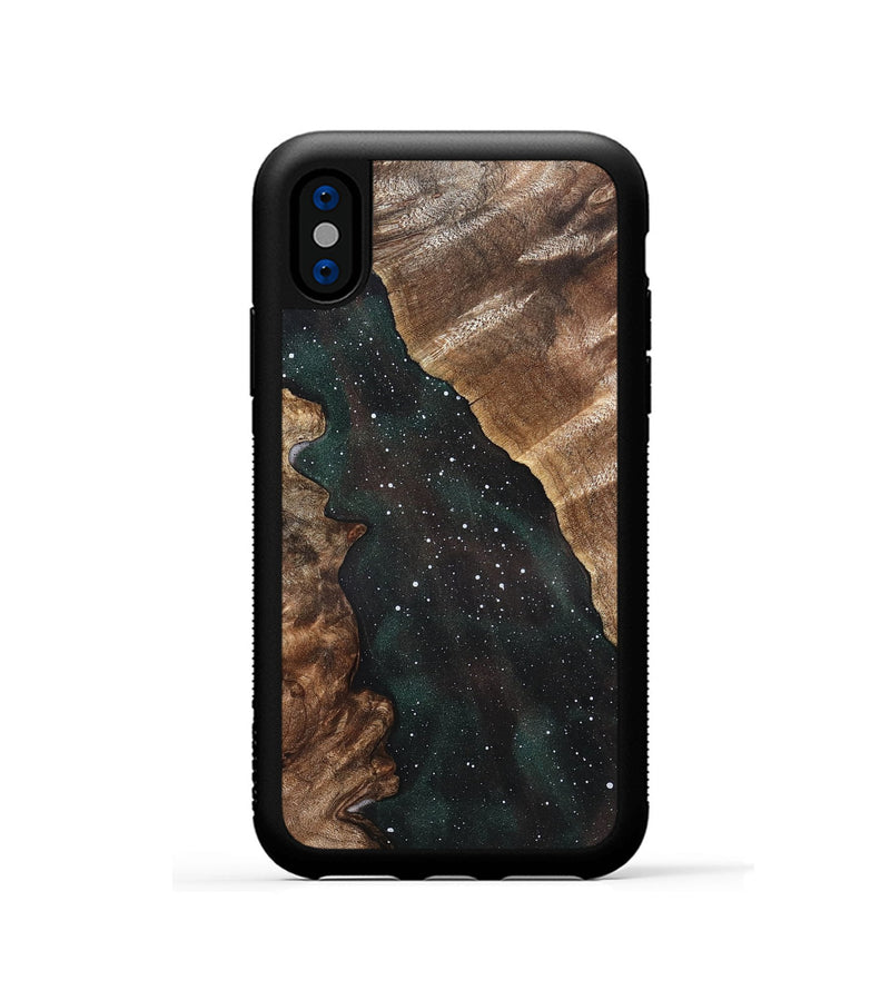 iPhone Xs Wood Phone Case - Otho (Cosmos, 819710)