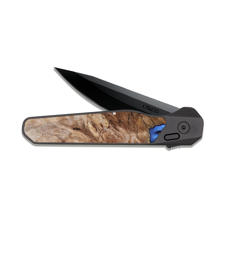 EDC Dark Slate Wood Pocket Knife - Blake (Cosmos, 819711)