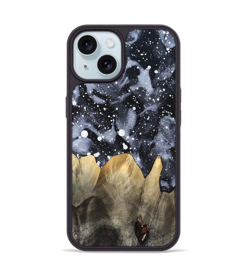 iPhone 15 Wood Phone Case - Delma (Cosmos, 819712)