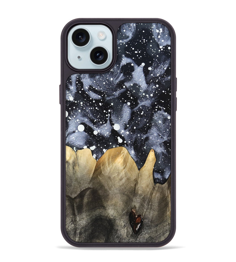 iPhone 15 Plus Wood Phone Case - Delma (Cosmos, 819712)