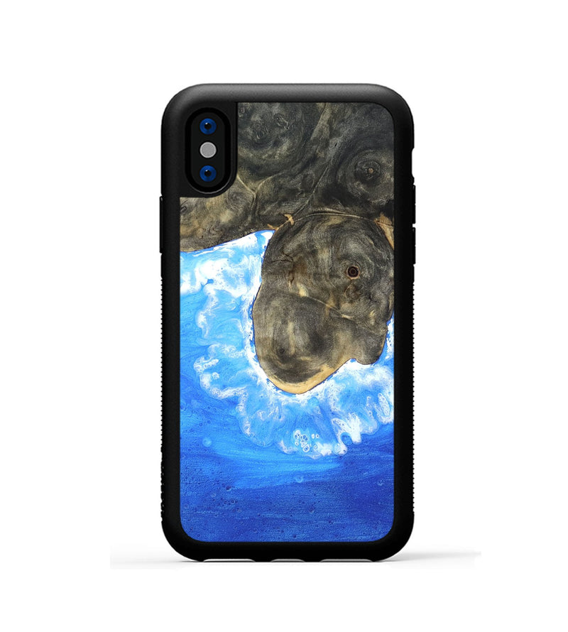 iPhone Xs Wood Phone Case - Dinah (Coastal, 819715)