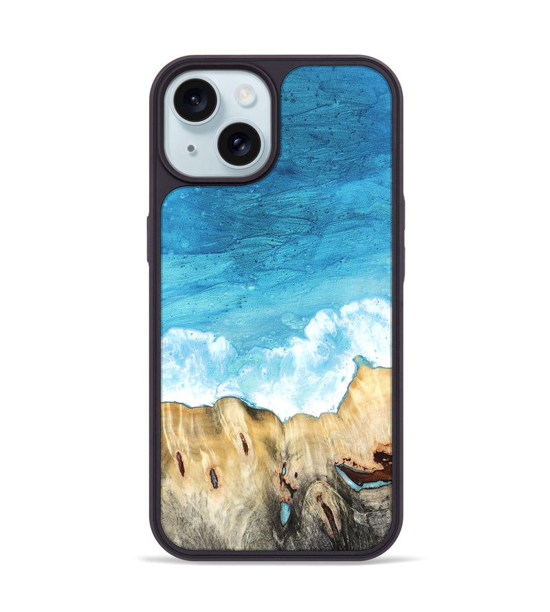 iPhone 15 Wood Phone Case - Clemmie (Coastal, 819716)