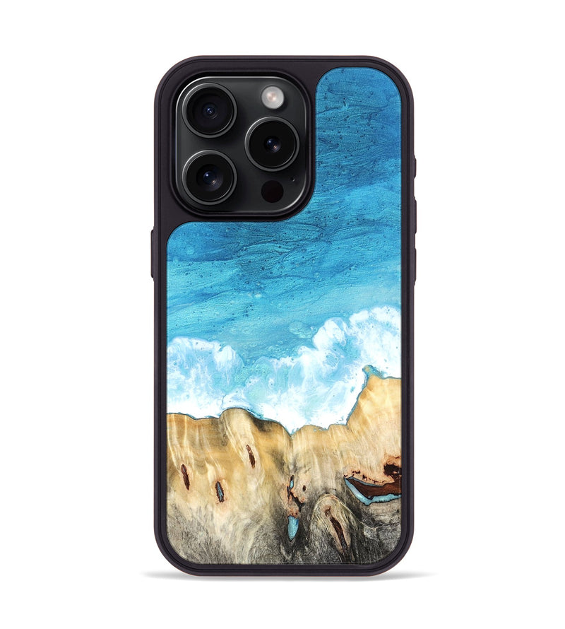 iPhone 15 Pro Wood Phone Case - Clemmie (Coastal, 819716)