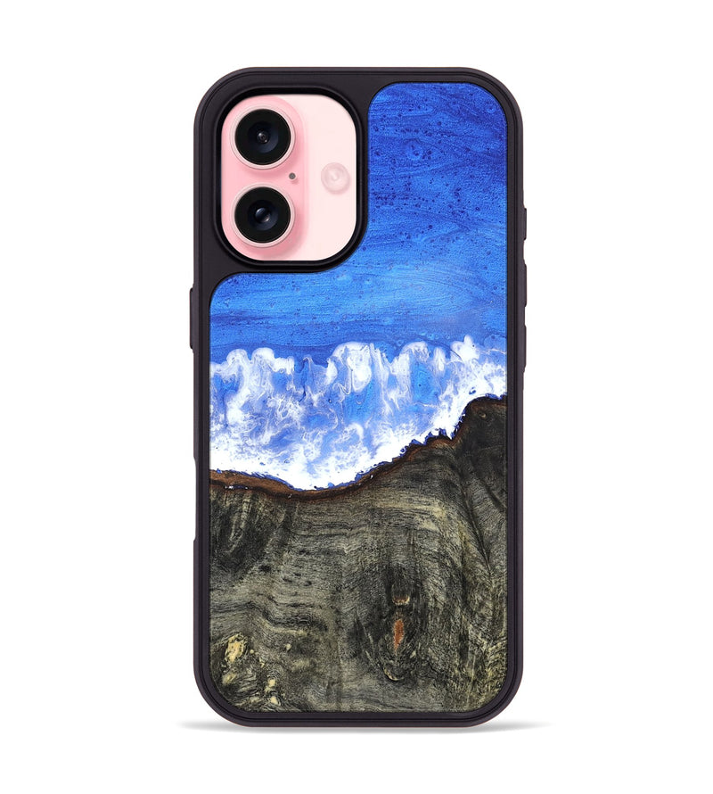 iPhone 16 Wood Phone Case - Pinkie (Coastal, 819718)