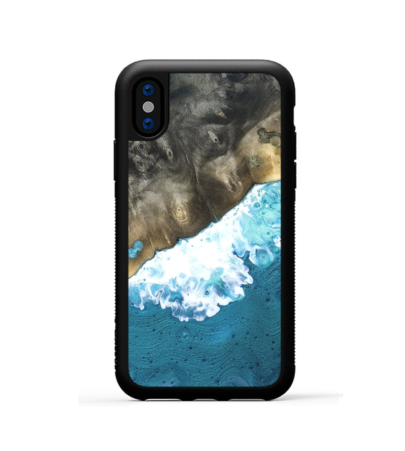 iPhone Xs Wood Phone Case - Ashlyn (Coastal, 819719)