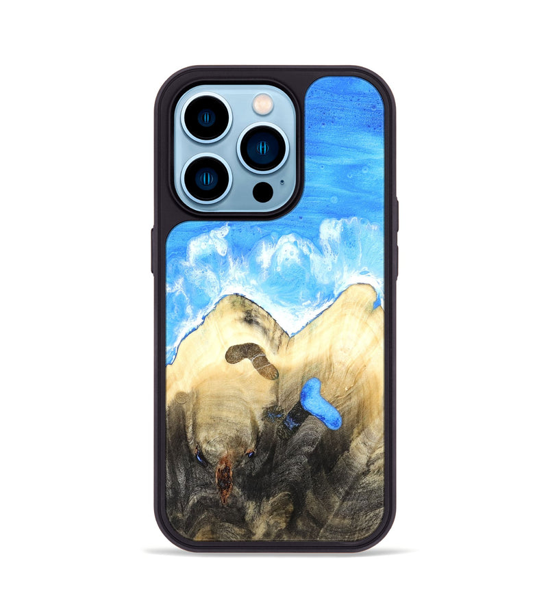 iPhone 14 Pro Wood Phone Case - Wilda (Coastal, 819721)