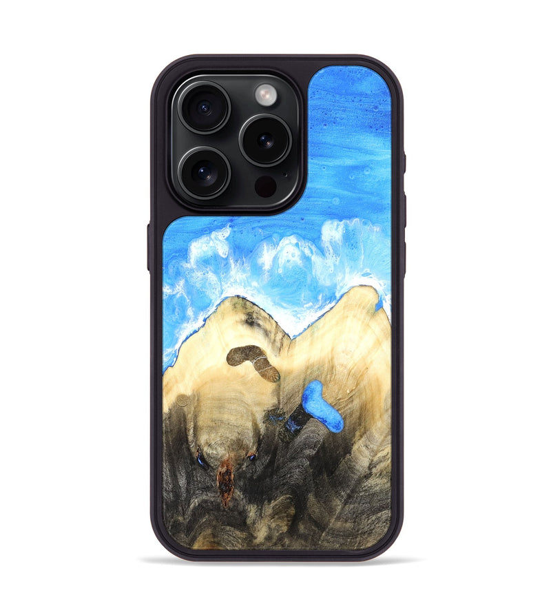 iPhone 15 Pro Wood Phone Case - Wilda (Coastal, 819721)