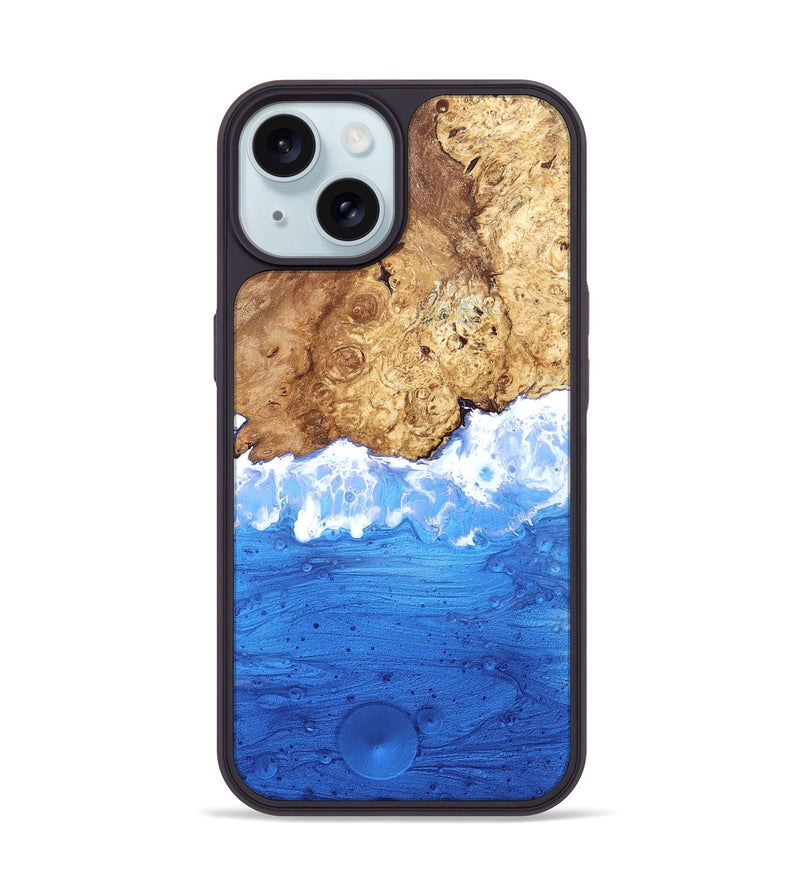 iPhone 15 Wood Phone Case - Paige (Coastal, 819723)