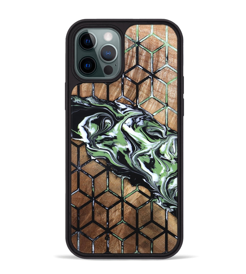 iPhone 12 Pro Max Wood Phone Case - Chelsey (Pattern, 819727)