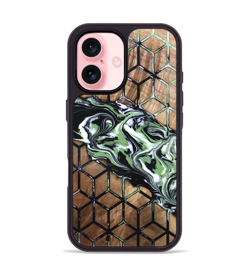 iPhone 16 Wood Phone Case - Chelsey (Pattern, 819727)