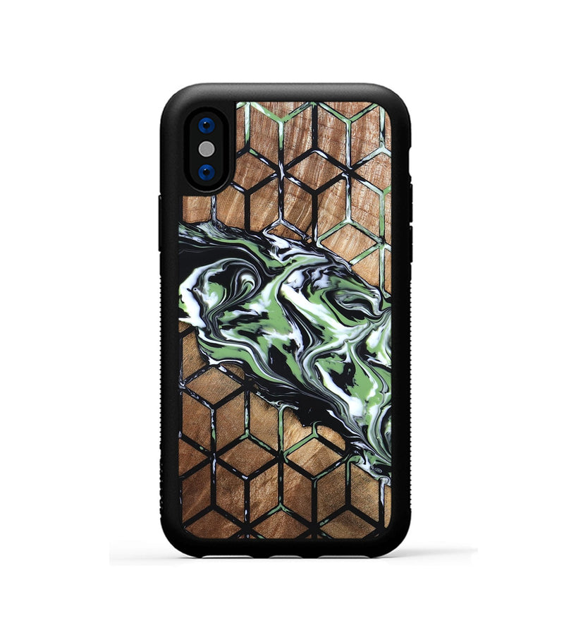 iPhone Xs Wood Phone Case - Chelsey (Pattern, 819727)