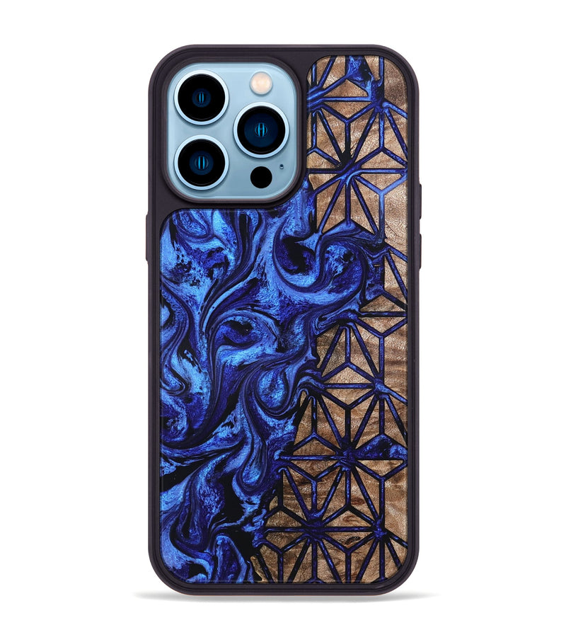 iPhone 14 Pro Max Wood Phone Case - Rowena (Pattern, 819728)