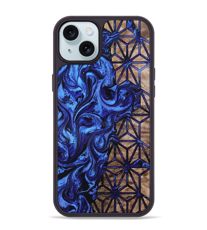 iPhone 15 Plus Wood Phone Case - Rowena (Pattern, 819728)
