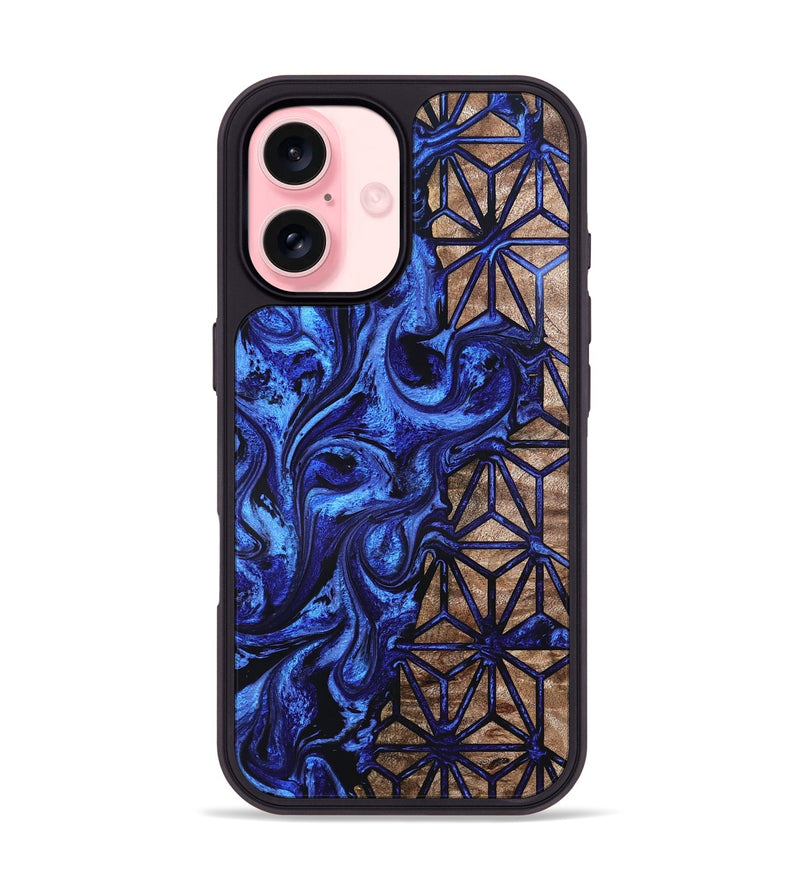 iPhone 16 Wood Phone Case - Rowena (Pattern, 819728)