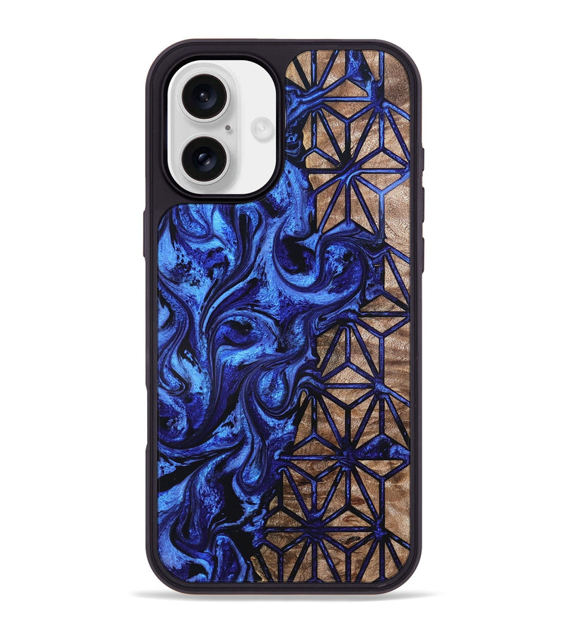 iPhone 16 Plus Wood Phone Case - Rowena (Pattern, 819728)