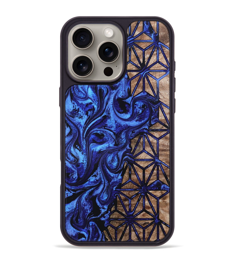 iPhone 16 Pro Max Wood Phone Case - Rowena (Pattern, 819728)