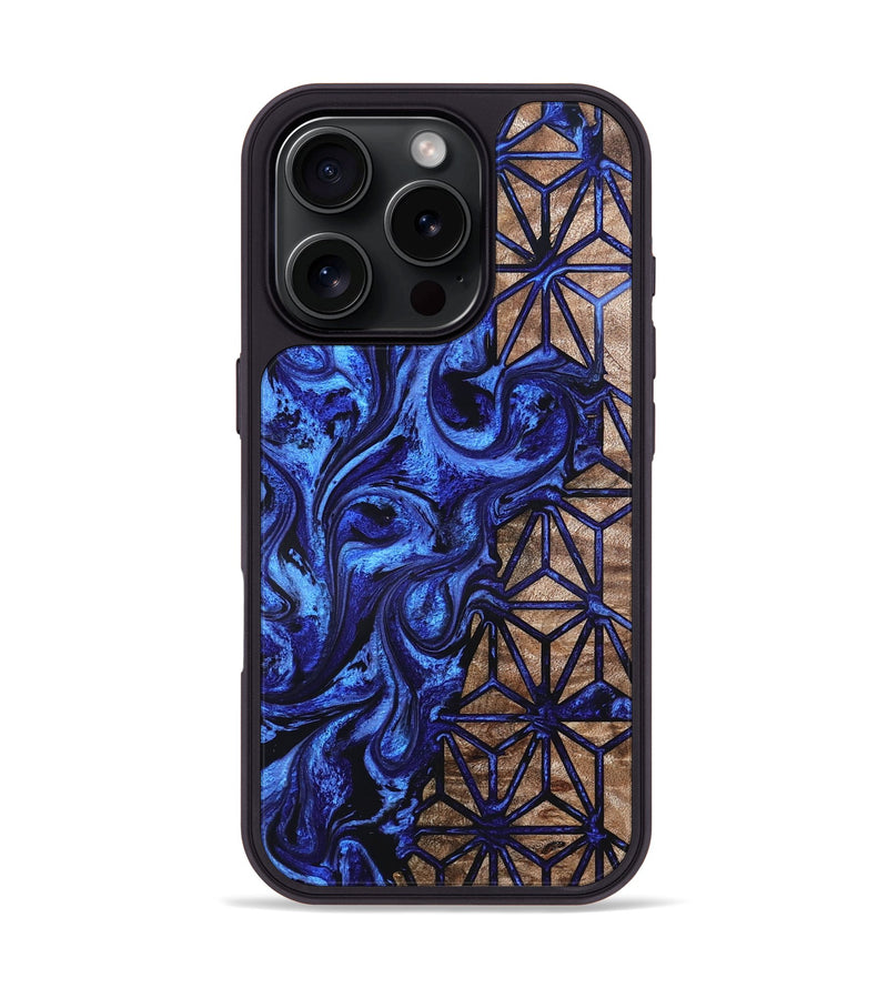 iPhone 16 Pro Wood Phone Case - Rowena (Pattern, 819728)