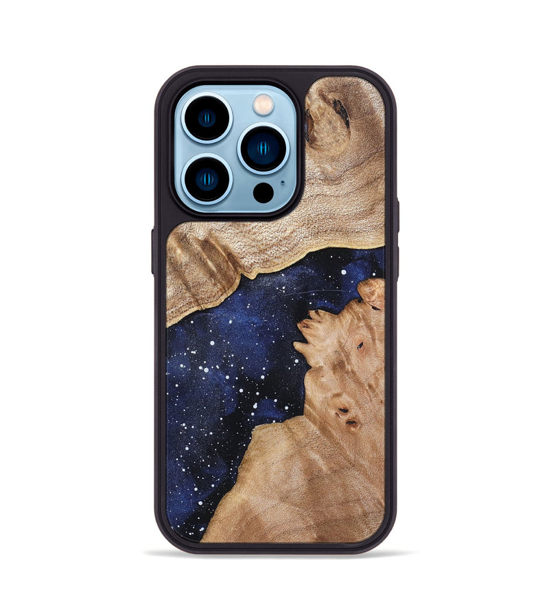 iPhone 14 Pro Wood Phone Case - Clarisa (Cosmos, 819729)