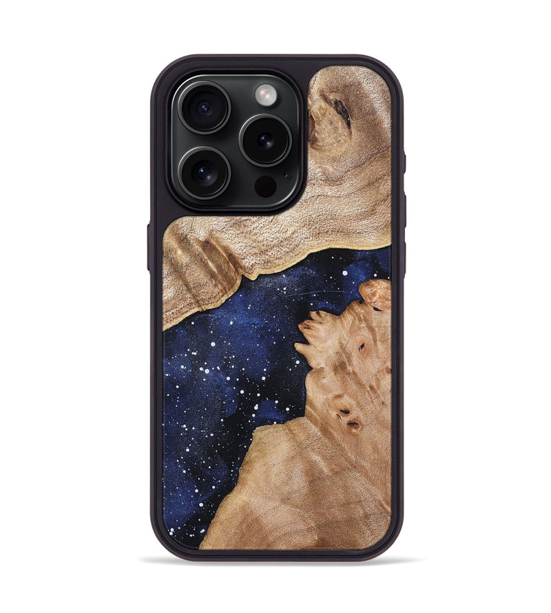 iPhone 15 Pro Wood Phone Case - Clarisa (Cosmos, 819729)