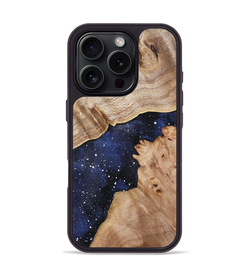 iPhone 16 Pro Wood Phone Case - Clarisa (Cosmos, 819729)