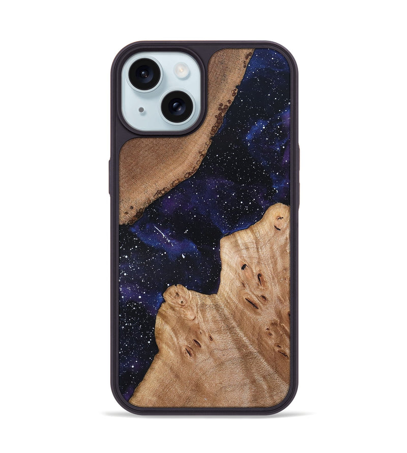 iPhone 15 Wood Phone Case - Kailyn (Cosmos, 819732)