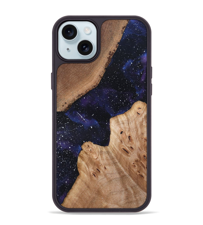 iPhone 15 Plus Wood Phone Case - Kailyn (Cosmos, 819732)
