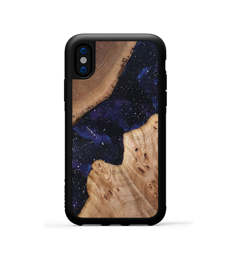 iPhone Xs Wood Phone Case - Kailyn (Cosmos, 819732)