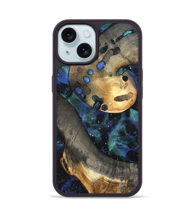iPhone 15 Wood Phone Case - Marlo (Cosmos, 819734)