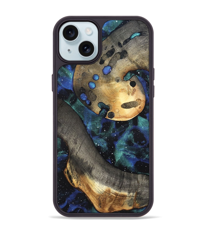 iPhone 15 Plus Wood Phone Case - Marlo (Cosmos, 819734)