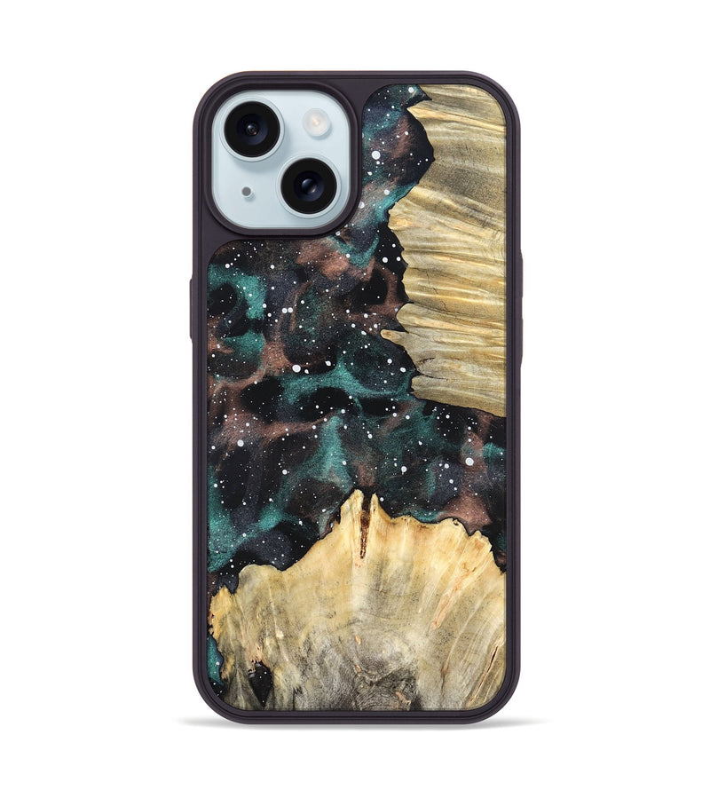 iPhone 15 Wood Phone Case - Nova (Cosmos, 819736)