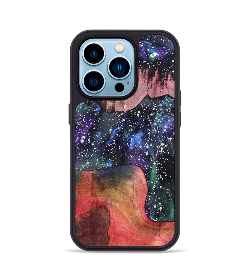 iPhone 14 Pro Wood Phone Case - Lyndsey (Cosmos, 819737)