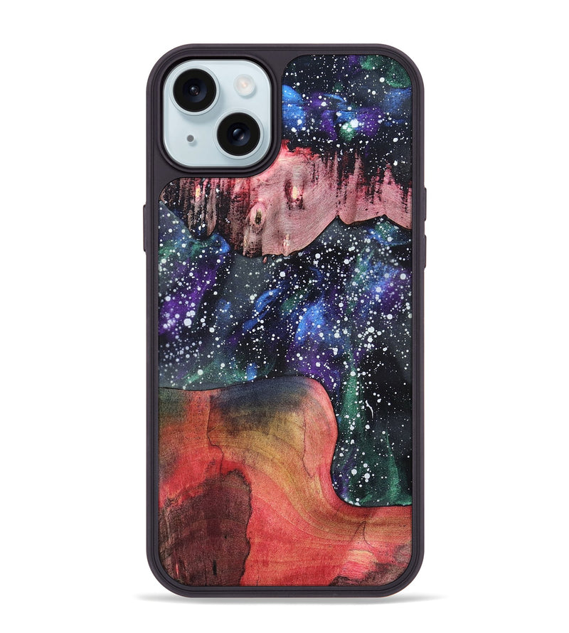 iPhone 15 Plus Wood Phone Case - Lyndsey (Cosmos, 819737)